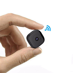 Mini caméra de surveillance IP Wifi H19 HD 30 fps capteur de mouvement et vision nocturne + Carte micro SD 64go